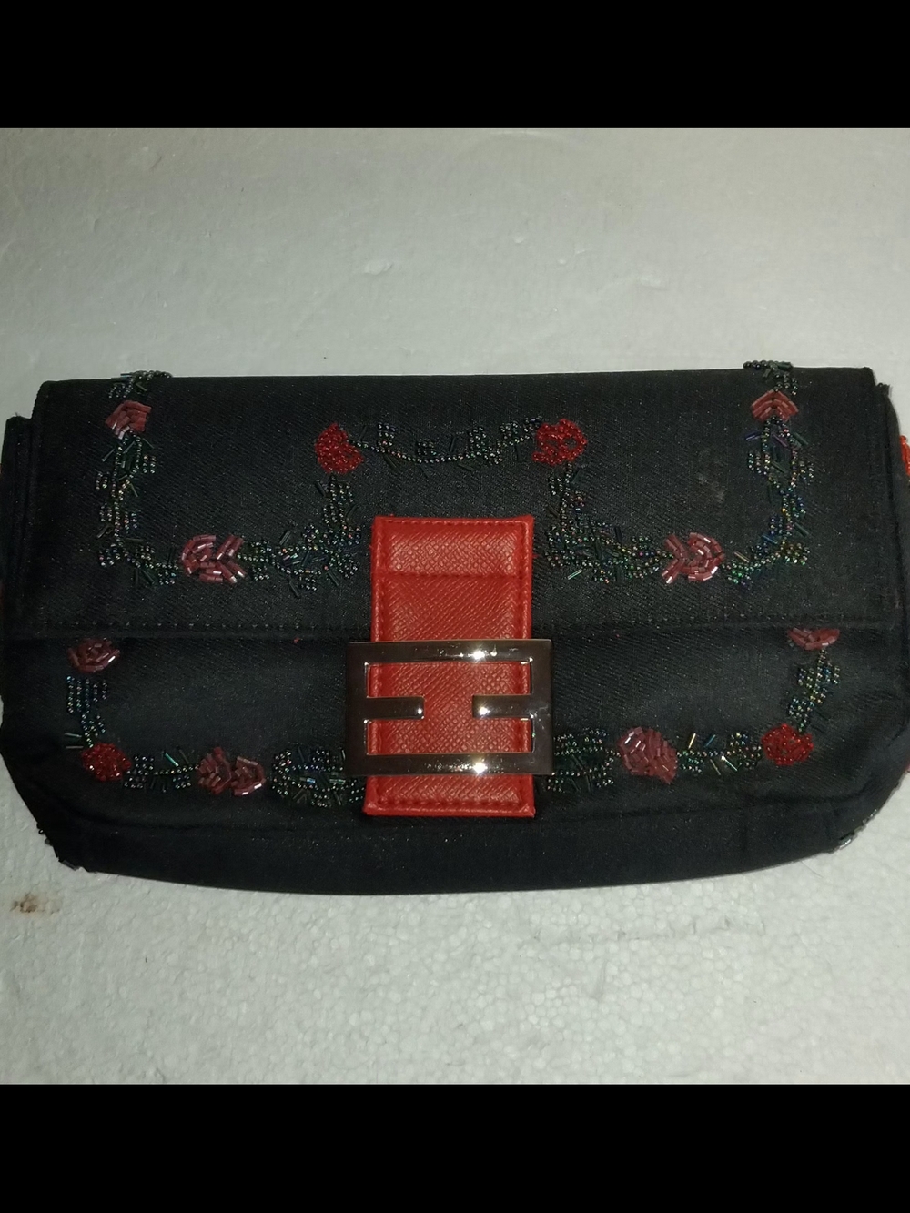 Bead And Leather Bag - Picture 7 of 9